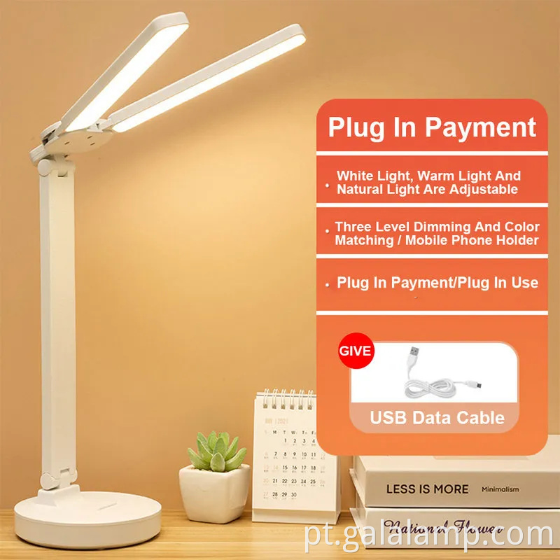 Smart Touch Controlled Dimmable Dimmable Lamp para escritório em casa
